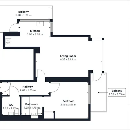 Host & - View Luxury شقة *